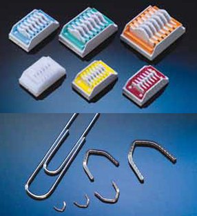 Hemoclip Adhesive Cartridge Style Ligating Clip  .. .  .  